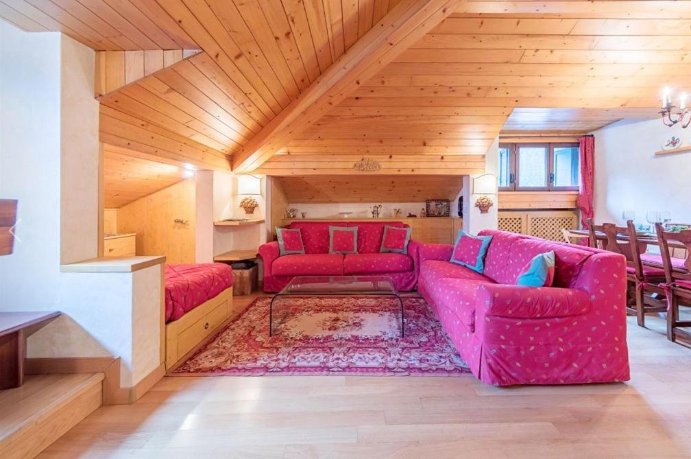 Apartmán Deliziosa Mansarda Ai Piedi Della Pista 3Tre Madonna Exteriér fotografie