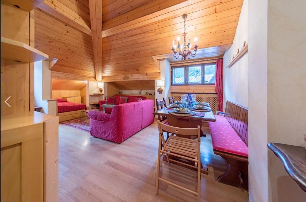 Apartmán Deliziosa Mansarda Ai Piedi Della Pista 3Tre Madonna Exteriér fotografie